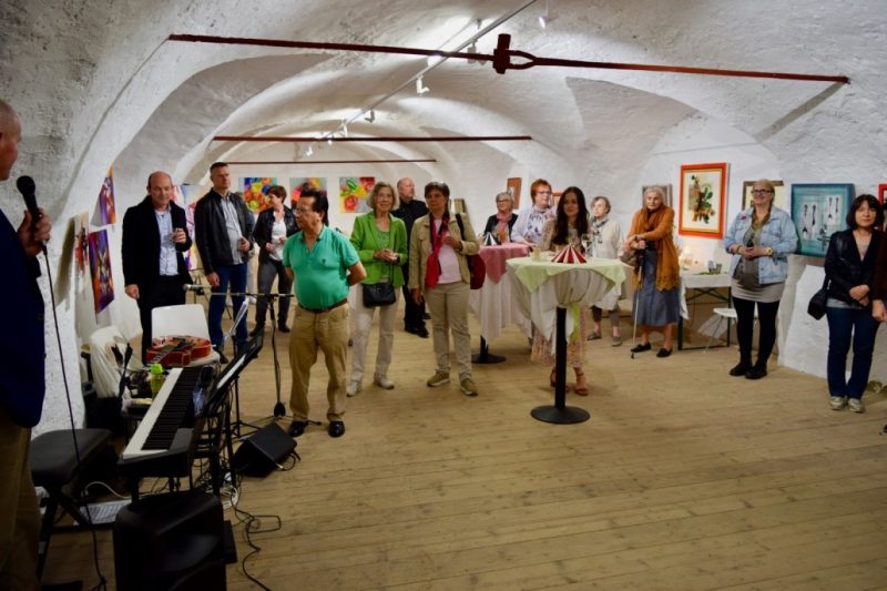 Im Garten meiner Farben Vernissage