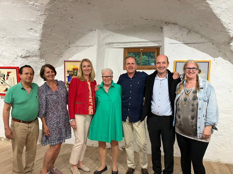 Im Garten meiner Farben Vernissage